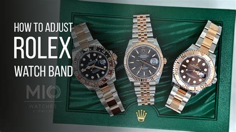 come mettere rolex|how to adjust rolex.